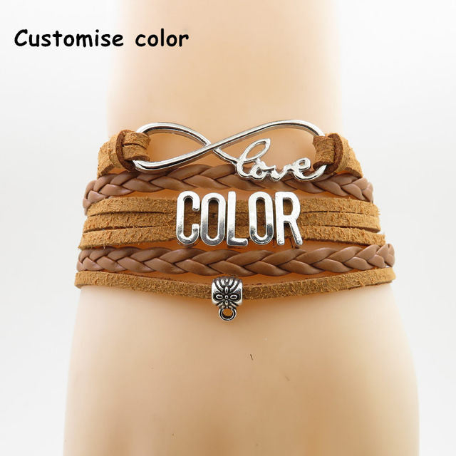 MerchsMate® Exclusive Infinity love Hand Sewn & Assembled Med student Bracelet
