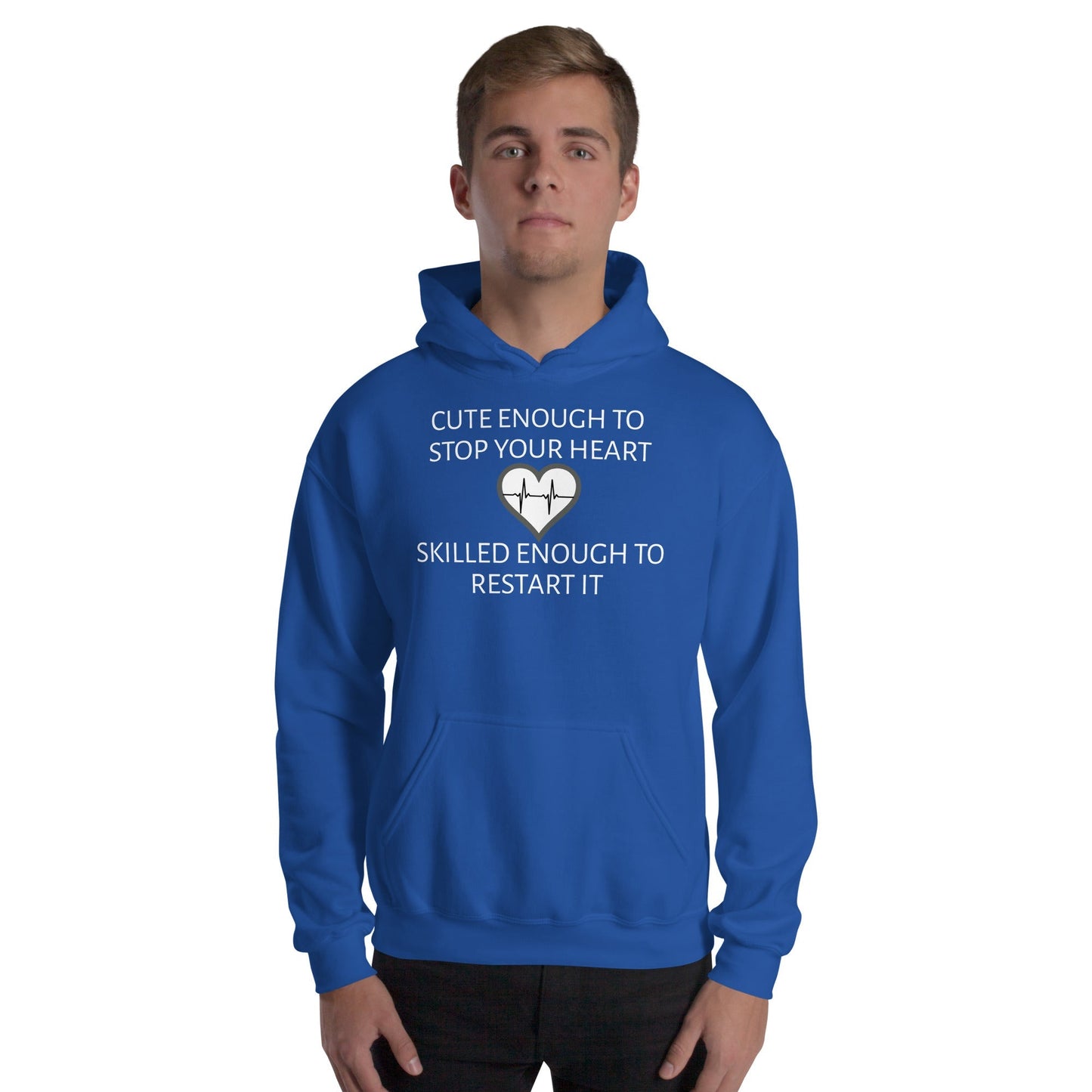 Cute Enough Unisex Hooded Sweatshirt For Med-Practitioners