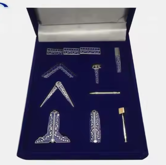 Masonic miniature  Working 9 Tools Set